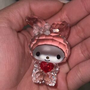 Rare My Melody Swarovski Crystal New With box